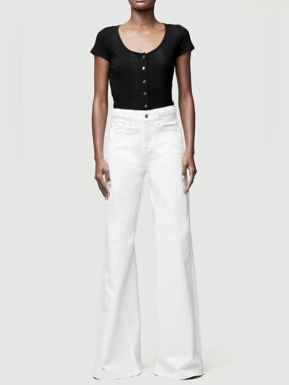 Frame Le Palazzo Braided Waistband
